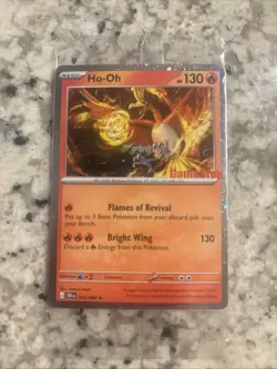 Pokemon TCG Chaos Rising Ho-Oh 010/086 Holo GameStop Stamped Promo NM FAST SHIP - Image 1