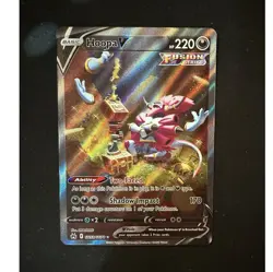 Pokemon Hoopa V Ultra Rare Full Art Holo Crown Zenith GG53/GG70 Eng 220 HP - Image 1