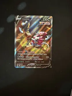 Pokemon Hoopa V Ultra Rare Full Art Holo Crown Zenith GG53/GG70 Eng 220 HP - Image 2