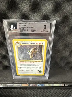 Pokemon TCG Giovanni's Persian 8/132 Gym Challenge 1st Edition - Image 1