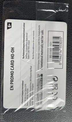 Ho-Oh 010/086 Galaxy GameStop Promo Stamped Sealed - Pokemon Chaos Rising - Image 2