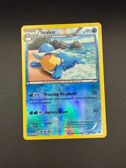 Pokemon Sealeo Reverse Holo Uncommon XY - Primal Clash 47/160 NM - Image 1