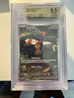 2025 POKEMON DRI EN-DESTINED RIVALS ILLUSTRATION RARE #183 YANMA PSA 10 BGS 9.5 - Image 1