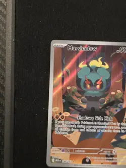 Pokemon TCG Marshadow 146/132 Mega Evolution Illustration Rare Holo Full Art - Image 3