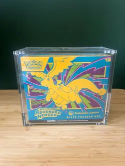 Pokemon Center Ascended Heroes PC ETB Elite Trainer Box - Sealed in Acrylic Case - Image 1