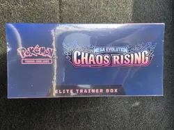Pokemon Chaos Rising Elite Trainer Box Factory Sealed ETB - Small Tear - Image 4