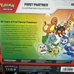 Pokemon TCG First Partner Illustration Collection Series 1 Factory Sealed - Image 2