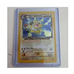 Wizards of the Coast Pokemon TCG Dark Ampharos Neo Destiny 1/105 Holo Rare 70 HP - Image 1