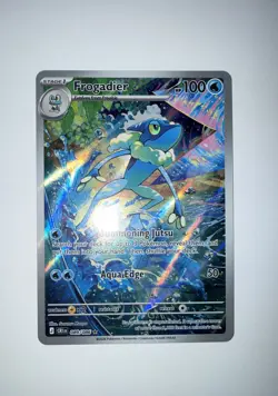 Frogadier 089/086 Me04: Chaos Rising Holo Pokemon TCG - Image 1