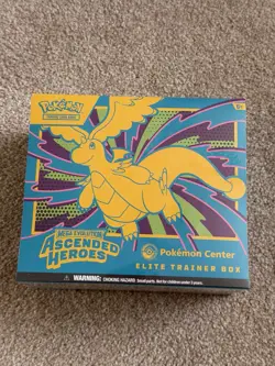Pokemon TCG Ascended Hero’s Pokemon Center Etb New Factory Sealed - Image 1