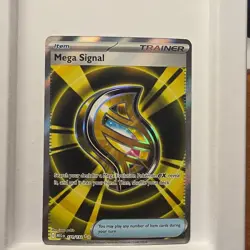 The Pokemon Company Mega Signal 171/132 Me01 Trainer Ultra Rare Full Art Holo - Image 1