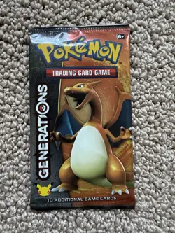 2016 Pokemon Generations Booster Packs Art Set 4 Packs FACTORY SEALED UNWEIGHED - Image 2