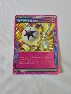 Enriching Energy 191/191 ACE SPEC Rare Surging Sparks Pokemon Holo Near Mint - Image 1