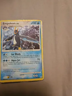 Empoleon Pokemon 4/130 Holo Rare Diamond & Pearl Moderately Played MP - Image 3