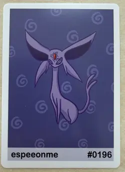 Espeeonme (Espeon) #196 - Gen 2 Pookiemoot Fan Art - Pokemon - Image 1