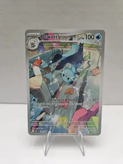 Dewott 106/086 Illustration Rare Pokemon White Flare Mint Condition - Image 1