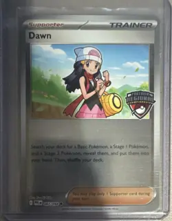 Pokemon TCG Dawn 087/094 Trainer Supporter Regional Championships Stamped Holo - Image 1