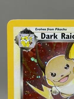 2000 Pokemon Team Rocket Dark Raichu 83/82 Secret Rare Holo WOTC Vintage - Image 2