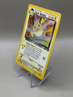 2000 Pokemon Team Rocket Dark Raichu 83/82 Secret Rare Holo WOTC Vintage - Image 4