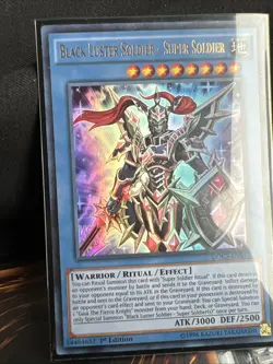 Yugioh Black Luster Soldier - Super Soldier DOCS-EN042 Ultimate Rare Unlim NM - Image 2