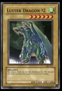 Luster Dragon #2 SKE-014 Starter Deck: Kaiba Evolution Yu-Gi-Oh LP - Image 1
