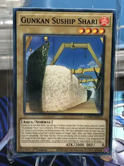 Yugioh x3 Gunkan Suship Shari DAMA-EN011 Common 1st Edition New - Image 1