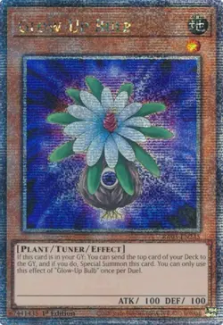 Glow-Up Bulb - RA03-EN245 - Quarter Century Secret Rare - 1st Edition NM Yugioh - Image 1