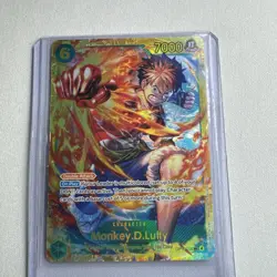 Monkey D. Luffy OP13-118 SEC Secret Rare English FOIL One Piece TCG Card - Image 1