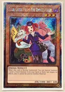 Tour Guide From the Underworld 1st Edition Platinum RA04-EN157 Yu-Gi-Oh - Image 1