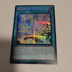 x1 Dragonic Diagram - MP25-EN139 - Prismatic Secret Rare - 1st Edition Yu-Gi-Oh! - Image 1
