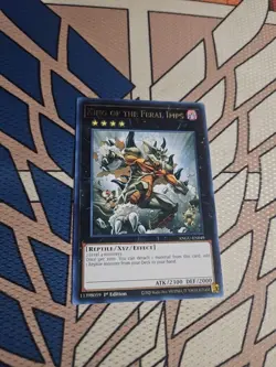 Yu-Gi-Oh! King Of The Feral Imps ANGU-EN049 Rare 1st Edition - Image 1