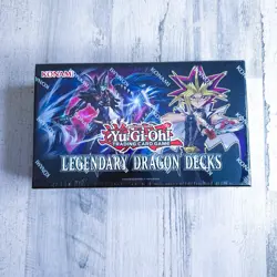 Yugioh Legendary Dragon Decks Box Set Brand New Factory Sealed - Image 1