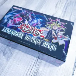 Yugioh Legendary Dragon Decks Box Set Brand New Factory Sealed - Image 2