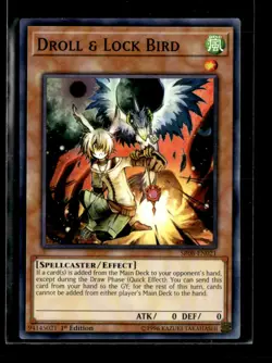 Structure Deck: Fire Kings #SR14-EN023 Droll & Lock Bird - Image 1
