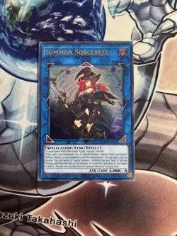 (YCL) Yu-Gi-Oh! TCG Summon Sorceress JUMP-EN084 Limited Edition Ultra Rare VLP - Image 1
