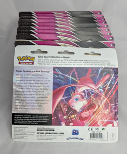 10x Pokemon Fusion Strike 3-Pack Blister Lot Eevee Promo Factory Sealed SWSH TCG - Image 2
