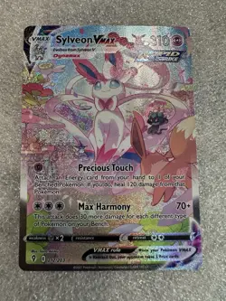 Pokemon Sylveon Vmax Evolving Skies 212/203 NM Secret Rare Alt Art 2021 - Image 1