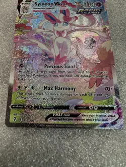 Pokemon Sylveon Vmax Evolving Skies 212/203 NM Secret Rare Alt Art 2021 - Image 2