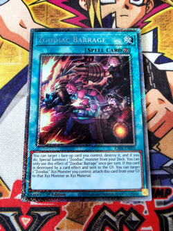 Zoodiac Barrage ra04-en091 (NEW) Platinum-Secret Yu-Gi-Oh - Image 1