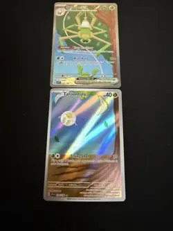Tarountula & Spidops Ex SIR Pokemon Tcg Illustration rare Connecting Artwork - Image 1
