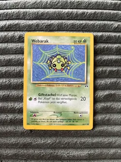 Webarak (Spinarak) - Pokemon Neo Discovery Unlimited - Uncommon 64/75 - German - Image 1