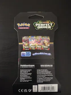 Pokemon Perfect Order Booster Pack Sleeved Starmie Art Sealed - Image 2