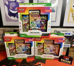 Pokemon First Partner Illustration Collection Series 1 (LOT OF 3)!!! - Image 1
