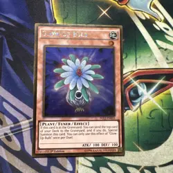 Yugioh! Glow-Up Bulb PGL2-EN033 Gold Secret Rare 1st Edition NM - Image 1