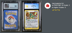 POP 2! Pristine 10 Pokemon Flygon EX Dragon 2003 #15/97 Top Pop English E-Reader - Image 3