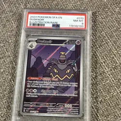 Pokemon Dusknoir Sv: Shrouded Fable 070/064 Illustration Rare Holo EN PSA 8 - Image 1