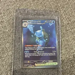 Blastoise ex 200/165 SV Scarlet & Violet 151 SIR Holo English 330 HP - Image 1