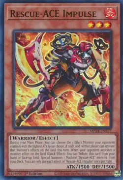 Yugioh! Rescue-ACE Impulse - MP24-EN277 - Ultra Rare - 1st Edition Near Mint, En - Image 1