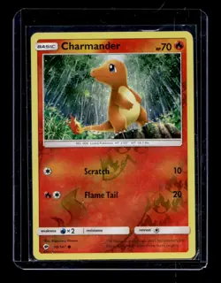 Pokemon TCG Pokemon Charmander Charmander Common Reverse Holo 18/147 - Image 1