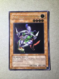 Ninja Grandmaster Sasuke (UTR) SOD-EN019 Soul of the Duelist ULTIMATE RARE - Image 1